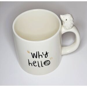 Disney Parks Animal Kingdom Mug Porcupine Handle Ceramic 4" Cute Wildlife Coffee